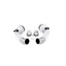 Audi RS6/RS7 C8 & S8 D5 - Large Bore Downpipe & Hi Flow Sports Cat (For OE System)