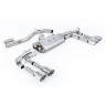 Audi S3 8Y - Part-Resonated Cat-Back Exhaust System with GT-115 Polished Tips