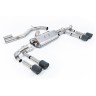 Audi S3 8Y - Part-Resonated Cat-Back Exhaust System with JET-115 Carbon Tips