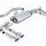 Audi S3 8Y - Part-Resonated Cat-Back Exhaust System with Polished Oval Tips