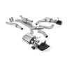 Audi RS6/RS7 C8 - Resonated (Quieter) Cat Back System (Twin 80mm) with Cerakote Black Oval Trims