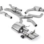 Audi RS6/RS7 C8 - Resonated (Quieter) Cat Back Back System with Polished Oval Trims