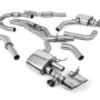 Audi RS6/RS7 C8 - Resonated Cat Back System (Twin 80mm) with Polished Oval Trims