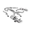 Audi RS6/RS7 C8 - Resonated Cat Back System (Twin 80mm) with Polished Oval Trims