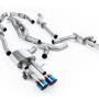 Audi S8 D5 V8 - Resonated (Quieter) OPF-Back Exhaust System with GT-115 Burnt Titanium Trims
