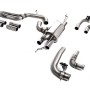 80mm Race Non Resonated (Loudest) OPF/GPF Back System For Audi RS3 8Y Saloon/Sedan