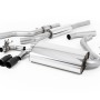 Resonated (Quieter) Cat-Back Exhaust System with Cerakote Black Trims