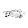 BMW 4 Series F32 428i Manual - Non-Resonated (Louder) Cat-Back Exhaust System with Polished Trims