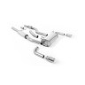 BMW 4 Series F32 428i Manual - Resonated (Quieter) Cat-Back Exhaust System with Polished Trims (For 435i M Sport Valance)