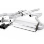 BMW 4 Series F32 428i Auto - Resonated (Quieter) Cat-Back Exhaust System with Cerakote Black Trims