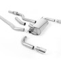 BMW 4 Series F32 428i Auto - Non-Resonated (Louder) Cat-Back Exhaust System Polished Trims (For 435i M Sport Valance)