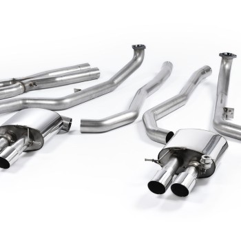 BMW M5 F10 - Cat-Back Exhaust System with Polished Trims