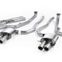 BMW M5 F10 - Cat-Back Exhaust System with Titanium Trims