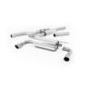 BMW 4 Series F32 428i Auto - Resonated (Quieter) Cat-Back Exhaust System with Titanium Trims (For 435i M Sport Valance)
