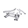 BMW F87 M2 - Cat-Back Exhaust System with Polished GT-90 Trims