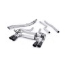 BMW F87 M2 - Cat-Back Exhaust System with Cerakote Black GT-90 Trims