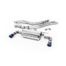 BMW F20/21 M140i (Non OPF) - Resonated (Quieter) Cat-Back Exhaust System with Burnt Titanium GT-90 Trims