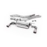BMW F20/21 M140i (Non OPF) - Non-Resonated (Louder) Race Cat-Back Exhaust System with Polished GT-90 Trims