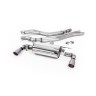 BMW F20/21 M140i (Non OPF) - Non-Resonated (Louder) Race Cat-Back Exhaust System with Titanium GT-90 Trims