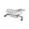 BMW F20/21 M140i (Non OPF) - Non-Resonated (Louder) Race Cat-Back Exhaust System with Burnt Titanium GT-90 Trims