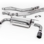 Resonated (Quieter) Cat-Back Exhaust System with Carbon Jet 90 Trims
