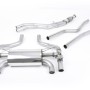 BMW F87 M2 - Cat-Back Exhaust System with Carbon Jet-90 Trims