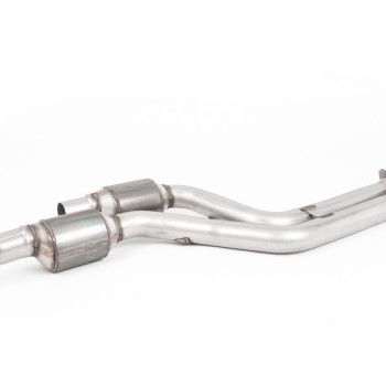 BMW F87 M2 Comp - GPF/OPF Delete Pipe with Hi FLow Cats