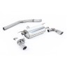 BMW F20/21 M140i - Non-Resonated (Louder) GPF/OPF-Back Exhaust System with Titanium GT-90 Trims