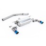 BMW F20/21 M140i - Non-Resonated (Louder) GPF/OPF-Back Exhaust System with Burnt Titanium GT-90 Trims