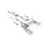 BMW F80 M3/F82 M4 - GPF / OPF Back Race Exhaust System with Polished GT-90 Trims