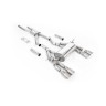 BMW F80 M3/F82 M4 - GPF / OPF Back Race Exhaust System with Titanium GT-90 Trims
