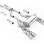 BMW F80 M3/F82 M4 - GPF / OPF Back Road Exhaust System with Titanium GT-90 Trims
