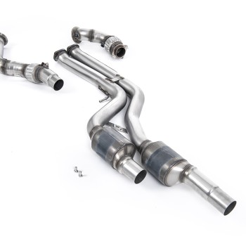 BMW F80 M3/F82 M4 - Large Bore Downpipe with GPF/OPF Delete and High Flow Sports Cat