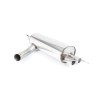 Valved Rear Silencer with GT-80 Polished Trims