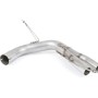 Non-Valved (Louder) Rear Silencer Bypass with GT-80 Polished Trims