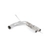 Non-Valved (Louder) Rear Silencer Bypass with GT-80 Polished Trims