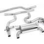 BMW F87 M2 Comp - Equal Length GPF/OPF Back Exhaust System (Loudest) with Quad Jet-90 Carbon Fibre Trims