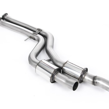 BMW F80 M3/F82 M4 - Resonated (Quieter) Secondary Catalyst Delete - For Fitment to Milltek