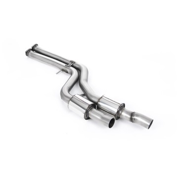 BMW F80 M3/F82 M4 - Resonated (Quieter) Secondary Catalyst Delete - For Fitment to Milltek