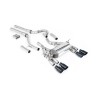 BMW F80 M3/F82 M4 - Equal Length (Loudest) Cat-Back Exhaust System with Cerakote Black Trims