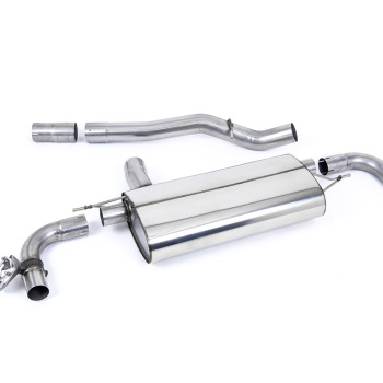 BMW F40 M135i - OPF Back Exhaust System with GT-115 Polished Trims