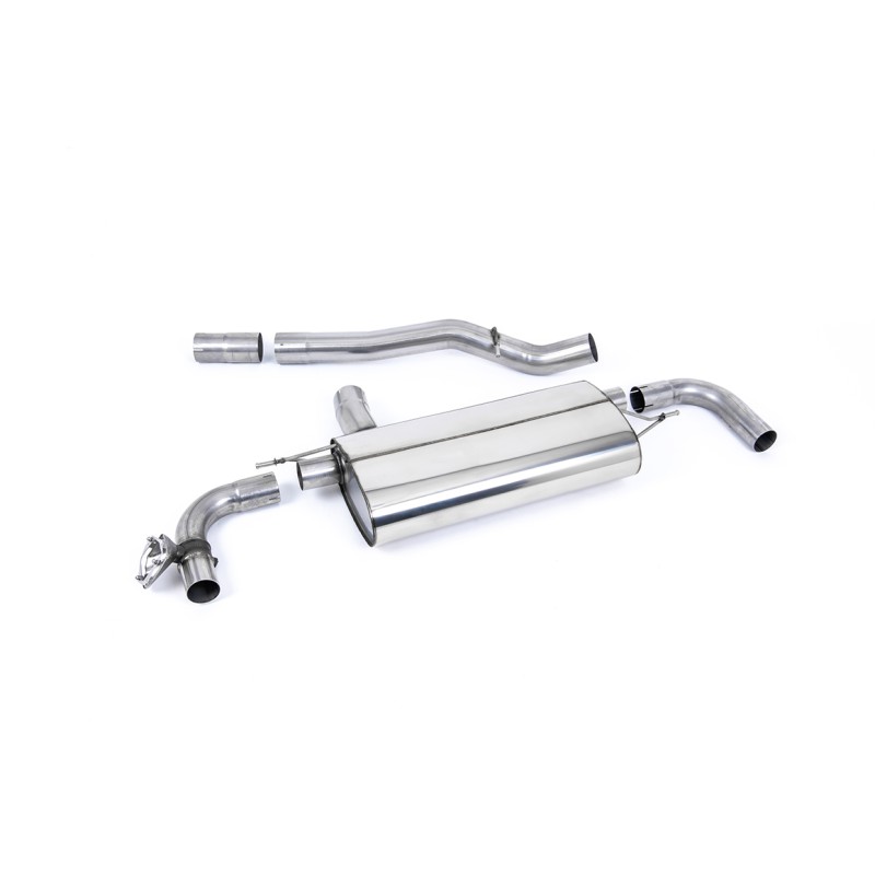 BMW F40 M135i - OPF/GPF Back Exhaust System with GT-115 Burnt Titanium Trims