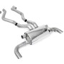 BMW G20/21 M340i & G22 M440i - OPF Back Exhaust System - Uses OE Trims