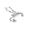 BMW G20/21 M340i & G22 M440i - OPF Back Exhaust System with Quad GT-100 Polished Trims