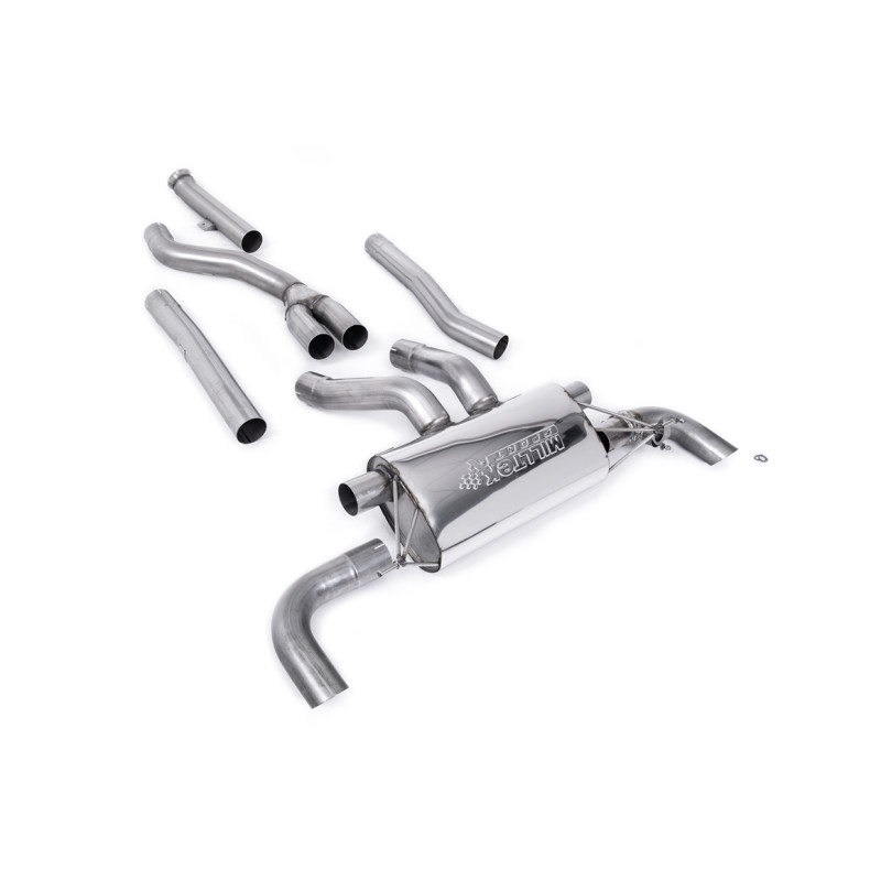 BMW G20/21 M340i & G22 M440i - Cat-Back Exhaust System - Uses OE Trims