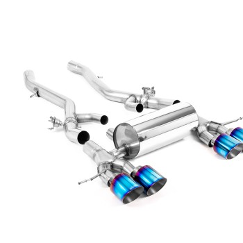 BMW G8X M3/M4 - Axle Back System with GT-115 Burnt Titanium Trims