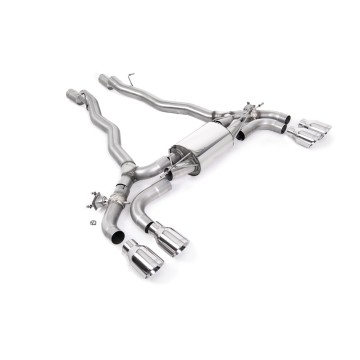 BMW M5 F90 - OPF/GPF Back System with Polished GT-100 Trims - EC Approved