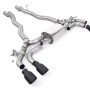 BMW M5 F90 - OPF/GPF Back System with Cerakote Black GT-100 Trims - ECE Approved