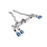 BMW M5 F90 - OPF/GPF Back System with Burnt/Blue Titanium GT-100 Trims - ECE Approved