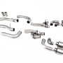 BMW M8 F91/92/93 (GPF Equipped) - OPF/GPF Back System with valved Rear Silencer Bypass & GT-115 Brushed Titanium Trims